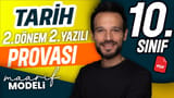 10.Sınıf Tarih 2.Dönem 2.Yazılıya Hazırlık Prova video önizlemesi