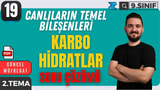 Karbohidratlar Soru Çözümü video önizlemesi