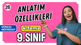Anlatım özellikleri video önizlemesi