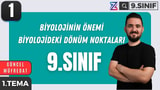 Biyolojinin Önemi Ve Dönüm Noktaları video önizlemesi