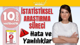 İstatistiksel Araştırmalarda Hata ve Yanlılıklar | 10. Sınıf Matematik | Yeni Müfredat Maarif Modeli video önizlemesi