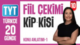 Fiil Çekimi Kip-Kişi - Çekimli Fiil video önizlemesi