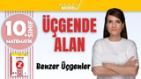 Benzer Üçgenler - Üçgende Alan video önizlemesi