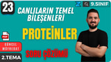 Proteinler Soru Çözümü video önizlemesi