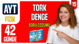 Tork ve Denge Soru Çözümü - Hareket ve Kuvvet | 42 günde AYT Fizik 15.gün video önizlemesi