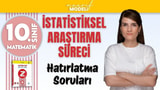 İstatistiksel Araştırma Süreci - Soru Çözümü video önizlemesi