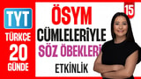 ÖSYM Cümleleriyle Sözcük Öbekleri - Etkinlik video önizlemesi