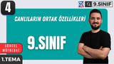 Canlıların Ortak Özellikleri video önizlemesi