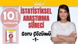 İstatistiksel Araştırma Süreci Soru Çözümü | 10. Sınıf Matematik | Yeni Müfredat Maarif Modeli video önizlemesi