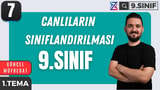 Canlıların Sınıflandırılması video önizlemesi