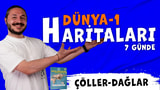 Dünya dağlar ve çöller harita bilgisi çalışması video önizlemesi