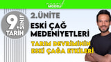 Tarım Devriminin Eski Çağa Etkileri video önizlemesi