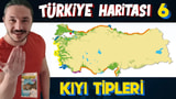 TÜRKİYE'NİN KIYI TİPLERİ video önizlemesi