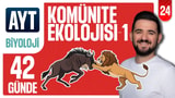 24.Gün: Komünite Ekolojisi-1 Soru Çözümü video önizlemesi