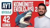 25.Gün: Komünite Ekolojisi-2 Soru Çözümü video önizlemesi