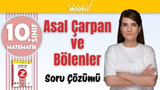 Asal Çarpanlar ve Bölenler Soru Çözümü video önizlemesi