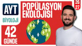 26-27.Gün: Popülasyon Ekolojisi Soru Çözümü video önizlemesi
