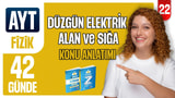 22.Gün: Düzgün Elektrik Alan ve Sığa video önizlemesi