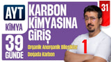 39 Günde AYT Kimya Kampı | Karbon Kimyasına Giriş-1 | 31.GÜN | Zeduva video önizlemesi
