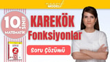 Karekök Fonksiyonlar Soru Çözümü video önizlemesi