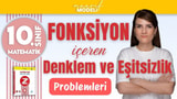 Fonksiyon Denklem ve Eşitsizlik İçeren Problemler video önizlemesi