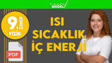 Enerji - Isı Sıcaklık ve İç Enerji Kavramları video önizlemesi
