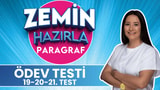Ödev Testi | 19-20-21. Test Çözümü video önizlemesi