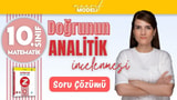 Doğrunun Analitik İncelenmesi Soru Çözümü video önizlemesi