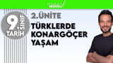 9.sınıf tarih 2. Ünite 5. Bölüm I Türklerde Konargöçer Yaşam / Zeduva maarif model video önizlemesi