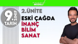 9.sınıf tarih 2. Ünite 4. Bölüm I Eski Çağda İnanç Bilim Sanat / Zeduva maarif model video önizlemesi