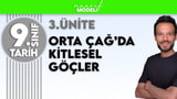 9.sınıf tarih 3. Ünite 1. Bölüm I Orta Çağ’da Kitlesel Göçler / Zeduva maarif model video önizlemesi