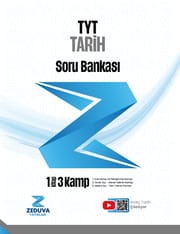 Zeduva Yayınları - TYT Tarih Soru Bankası - Ardıç Tarih kitap kapağı