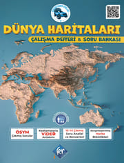 Coğrafyanın Kodları Dünya Haritaları Çalışma Defteri Ve Soru Bankası kitap kapağı