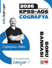 Coğrafyanın Kodları 2026 KPSS-AGS Coğrafya Video Çözümlü Soru Bankası kitap kapağı