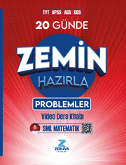 20 Günde Zemin Hazırla Problemler Video Ders Kitabı SML Matematik kitap kapağı