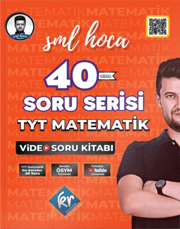KR Akademi Yayınları SML Hoca TYT Matematik 40 Soru Serisi Video Soru Kitabı kitap kapağı