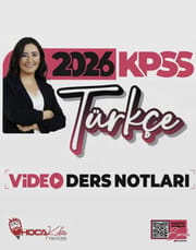 Öznur Saat Yıldırım KPSS Türkçe Video Ders Notları kitap kapağı