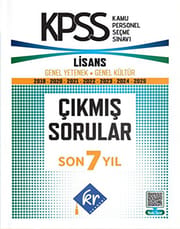KPSS Genel Yetenek - Genel Kültür Çıkmış Sorular Son 7 Yıl Kitapçıkları kitap kapağı