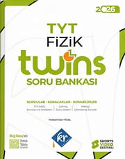 TYT Twins Fizik Soru Bankası kitap kapağı