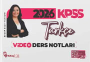 Öznur Saat Yıldırım KPSS Türkçe Video Ders Notları kitap kapağı