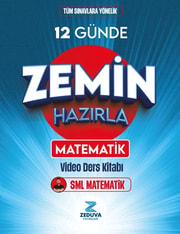 Zeduva 12 Günde Zemin Hazırla Matematik Video Ders Kitabı SML Matematik kitap kapağı
