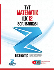 Zeduva Yayınları- TYT Matematik İlk 12 Soru Bankası-SML Matematik kitap kapağı
