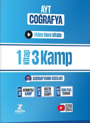 Coğrafyanın Kodları Ayt coğrafya Video Ders Kitabı kitap kapağı