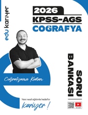 Coğrafyanın Kodları 2026 KPSS-AGS Coğrafya Video Çözümlü Soru Bankası kitap kapağı