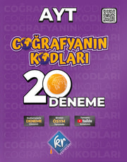 Coğrafyanın Kodları AYT 20 Deneme kitap kapağı