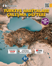 Coğrafyanın Kodları Türkiye Haritaları Çalışma Defteri kitap kapağı