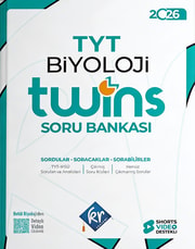 TYT Twins Biyoloji Soru Bankası kitap kapağı