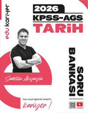 Tarihin Kodları 2026 KPSS-AGS Tarih Video Çözümlü Soru Bankası kitap kapağı