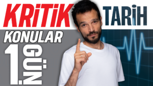 12 Günde TYT Tarih Kritik Konular Kampı