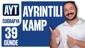 39 Günde AYT Coğrafya Ayrıntılı Kampı
